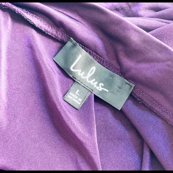 Lulus Versatile/Infinity Dress, PURPLE, Multiple Designs, Size L, - Picture 8 of 11